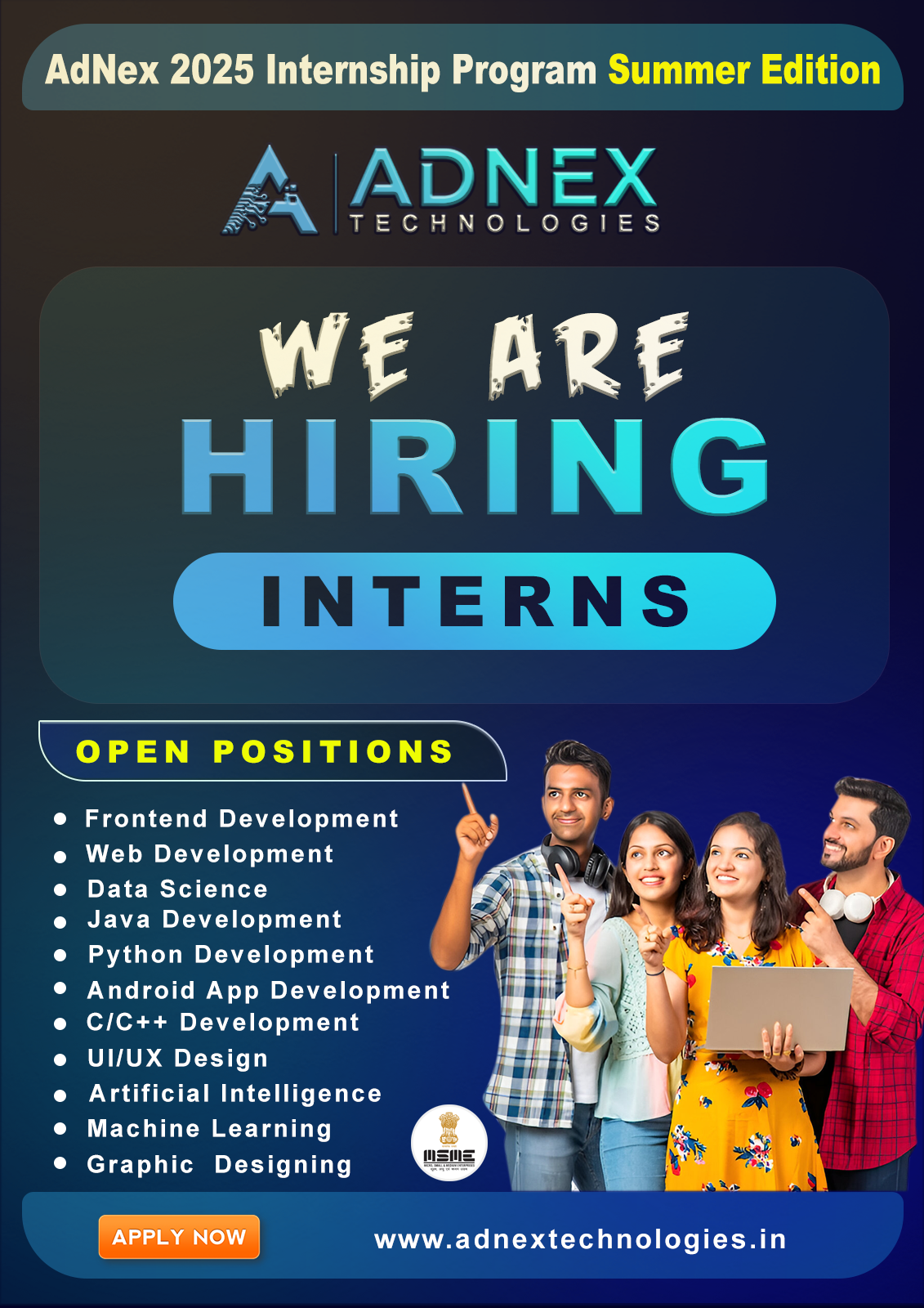 We Are Hiring
